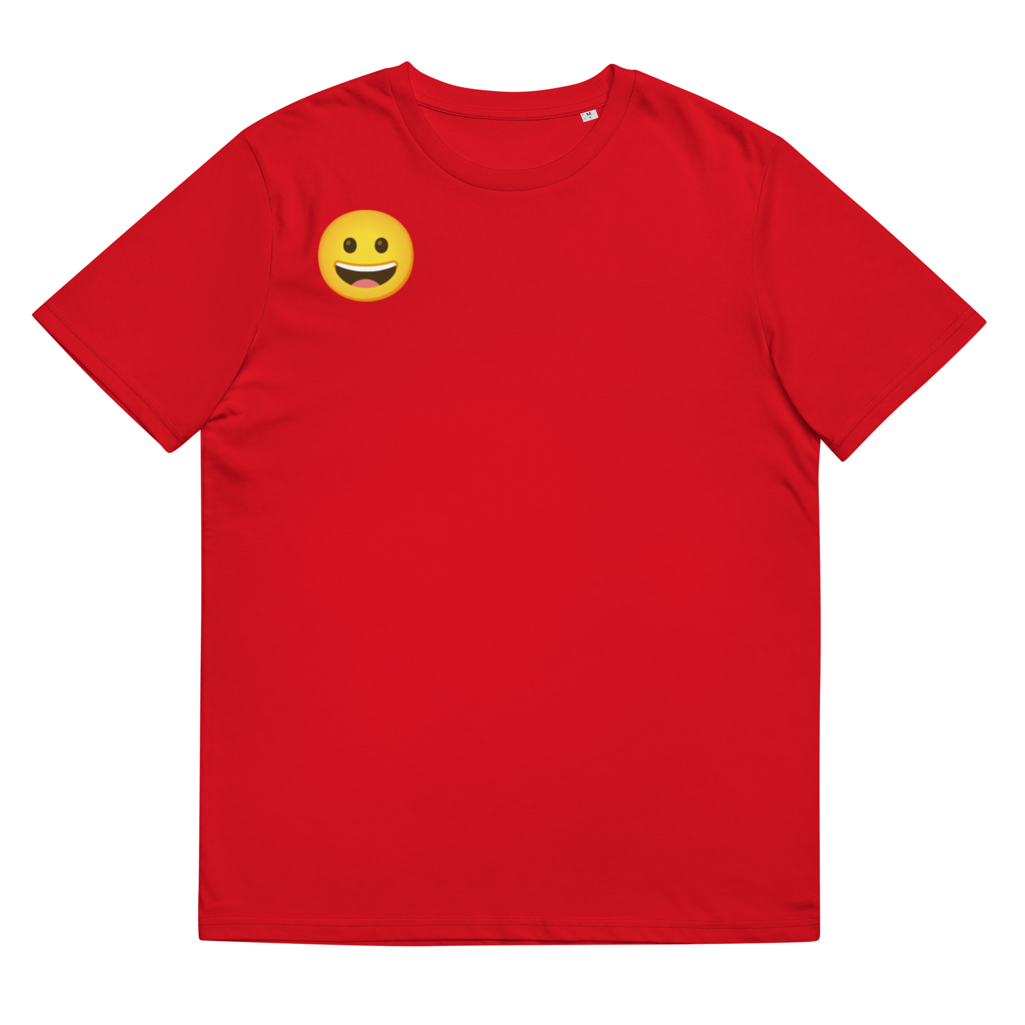 unisex-organic-cotton-t-shirt-red-front-64f86b19412e3.jpg